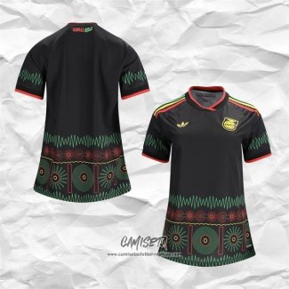 Segunda Camiseta Jamaica 2026 Mujer
