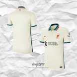 Segunda Camiseta Liverpool 2021-2022 Mujer