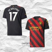 Segunda Camiseta Manchester City Jugador De Bruyne 2022-2023
