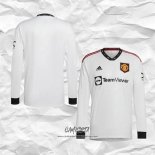 Segunda Camiseta Manchester United 2022-2023 Manga Larga