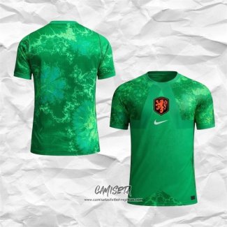 Segunda Camiseta Paises Bajos Portero 2026 Tailandia