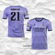 Segunda Camiseta Real Madrid Jugador Rodrygo 2022-2023