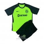 Segunda Camiseta Sporting 2021-2022 Nino