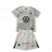 Segunda Camiseta Wolfsburg 2025-2026 Nino