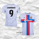 Tercera Camiseta Barcelona Jugador Lewandowski 2022-2023