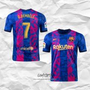 Tercera Camiseta Barcelona Jugador O.Dembele 2021-2022