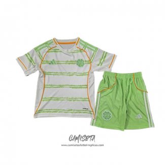 Tercera Camiseta Celtic 2025-2026 Nino