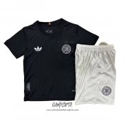 Camiseta Alemania 125 Aniversario 2025 Nino Negro