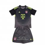 Camiseta Bayern Munich Portero 2025-2026 Nino Negro