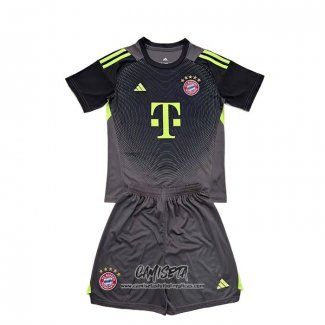 Camiseta Bayern Munich Portero 2025-2026 Nino Negro
