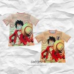Camiseta Japon Anime Luffy 2025-2026 Naranja Tailandia