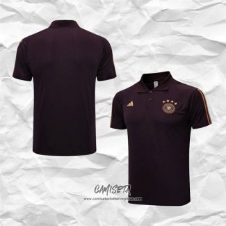 Camiseta Polo del Alemania 2022-2023 Marron