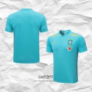 Camiseta Polo del Brasil 2022-2023 Azul