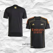 Camiseta Pre Partido del Arsenal 2025-2026 Negro
