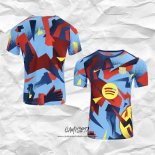 Camiseta Pre Partido del Barcelona 2025-2026 Azul