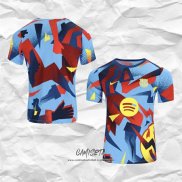 Camiseta Pre Partido del Barcelona 2025-2026 Azul