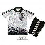 Camiseta Real Madrid Dragon 2025-2026 Nino Gris