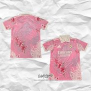 Camiseta Real Madrid Dragon 2025-2026 Rojo Tailandia Rosa