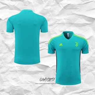 Camiseta de Entrenamiento Juventus 2022-2023 Azul y Verde