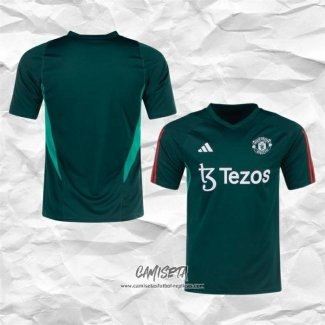 Camiseta de Entrenamiento Manchester United 2023-2024 Verde