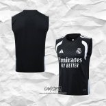 Camiseta de Entrenamiento Real Madrid 2025-2026 Sin Mangas Negro