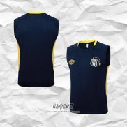 Camiseta de Entrenamiento Santos 2025-2026 Sin Mangas Azul