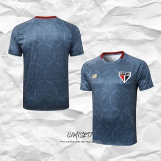 Camiseta de Entrenamiento Sao Paulo 2025-2026 Azul Gris