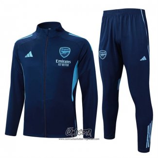 Chandal de Chaqueta del Arsenal 2025-2026 Nino Azul