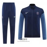 Chandal de Chaqueta del Paris Saint-Germain 2025-2026 Azul