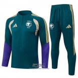 Chandal de Sudadera del Arabia Saudita 2025-2026 Nino Verde