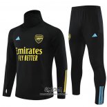 Chandal de Sudadera del Arsenal 2023 Nino Negro