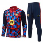 Chandal de Sudadera del Barcelona 2026-2027 Azul Rojo