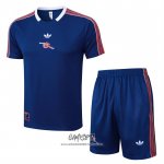 Chandal del Arsenal 2025-2026 Manga Corta Azul - Pantalon Corto