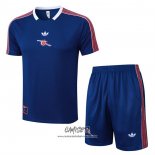 Chandal del Arsenal 2025-2026 Manga Corta Azul - Pantalon Corto