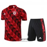 Chandal del Bayern Munich 2022-2023 Manga Corta Rojo - Pantalon Corto