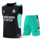 Chandal del Real Madrid 2022-2023 Sin Mangas Negro