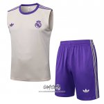 Chandal del Real Madrid 2025-2026 Sin Mangas Amarillo
