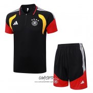Conjunto Polo del Alemania 2026-2027 Negro