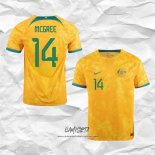 Primera Camiseta Australia Jugador Mcgree 2022