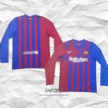 Primera Camiseta Barcelona 2021-2022 Manga Larga