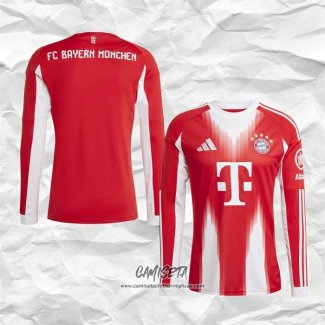Primera Camiseta Bayern Munich 2025-2026 Manga Larga