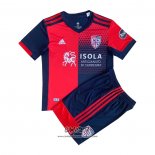 Primera Camiseta Cagliari Calcio 2021-2022 Nino