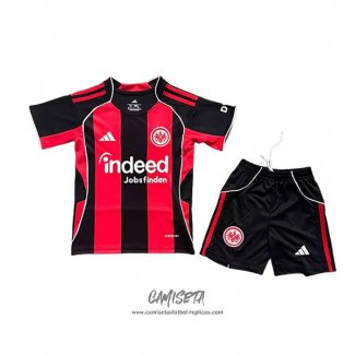 Primera Camiseta Eintracht Frankfurt 2025-2026 Nino