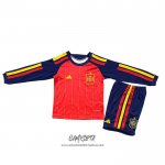 Primera Camiseta Espana 2026 Nino Manga Larga