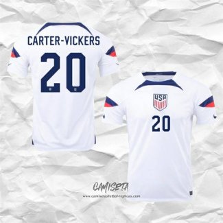 Primera Camiseta Estados Unidos Jugador Carter-Vickers 2022