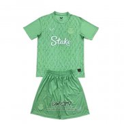 Primera Camiseta Everton Portero 2025-2026 Nino