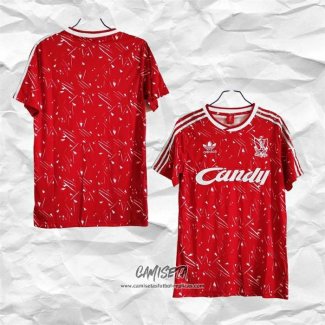 Primera Camiseta Liverpool Retro 89-91