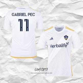 Primera Camiseta Los Angeles Galaxy Jugador Gabriel 2025 Pec