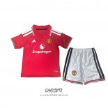 Primera Camiseta Manchester United 2026-2027 Nino