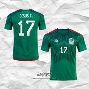 Primera Camiseta Mexico Jugador Jesus C. 2022